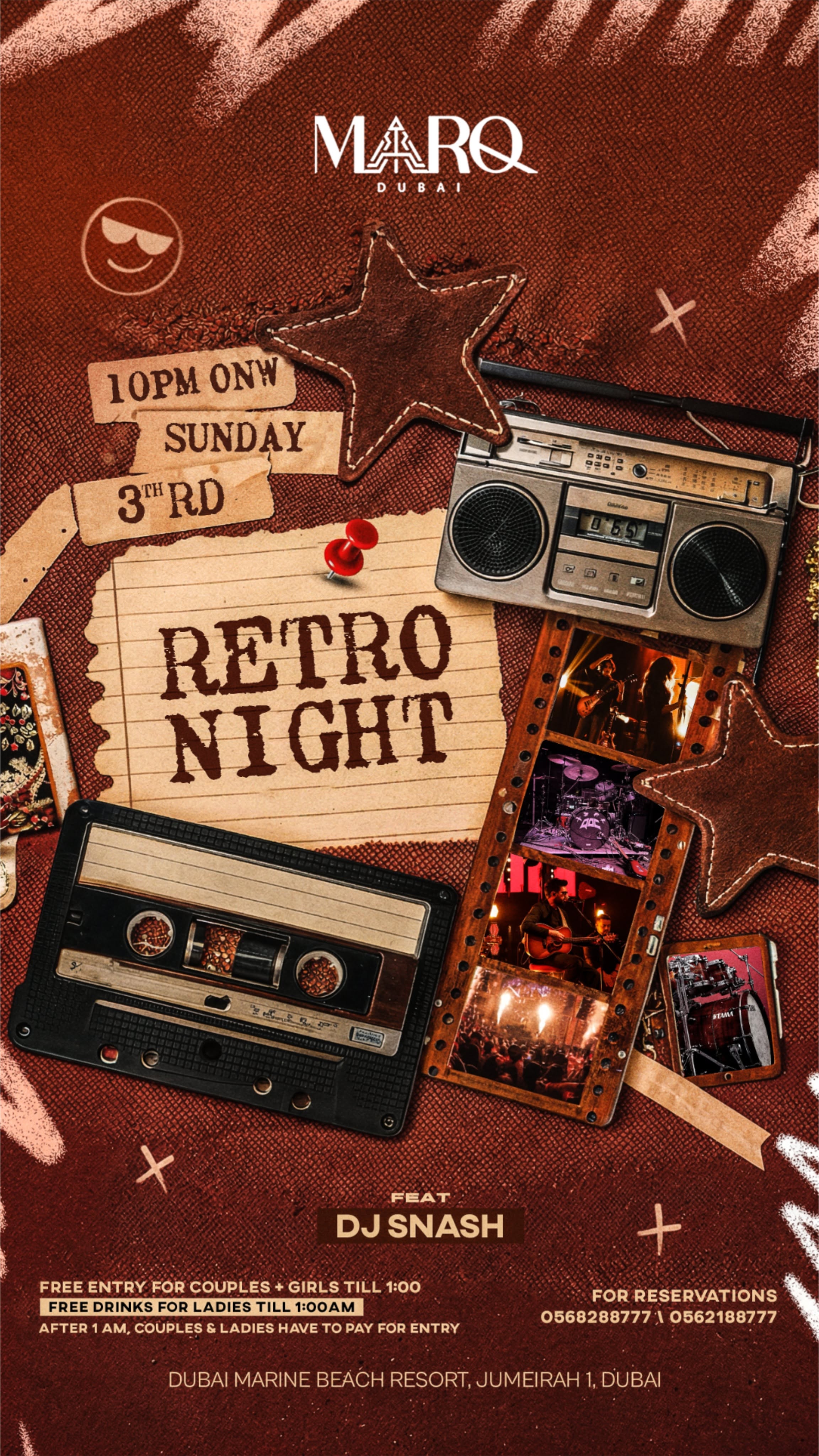 Event flyer reference